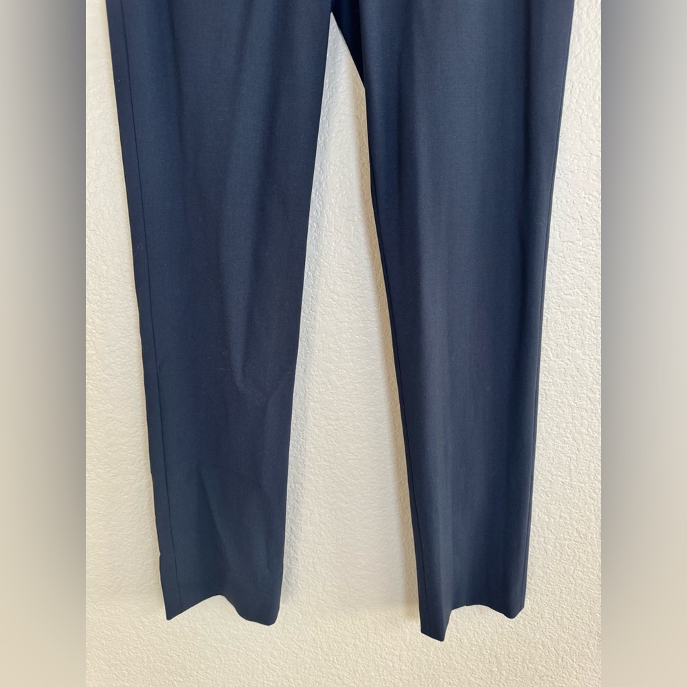 Theory HW Tennyson Wool Trousers Pants Navy Blue size 6 New with Tags $325 - Picture 10 of 13